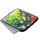 Polychromoptik #4 von Michael Moffa Laptopschutzhülle (Vorne Knopf)