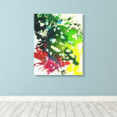 Polychromoptik #4 von Michael Moffa Leinwanddruck (Insitu (Holzboden))