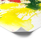 Polychromoptik #4 von Michael Moffa Poster (Ecke)