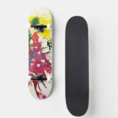 Polychromoptik #4 von Michael Moffa Skateboard (Vorne)
