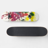 Polychromoptik #4 von Michael Moffa Skateboard (Horizontal)