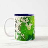 Polychromoptik #4 von Michael Moffa Zweifarbige Tasse (Links)