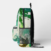 Polychromoptik 5 von Michael Moffa Bedruckter Rucksack (Rechts)