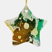 Polychromoptik #5 von Michael Moffa Keramik Ornament (Hinten)