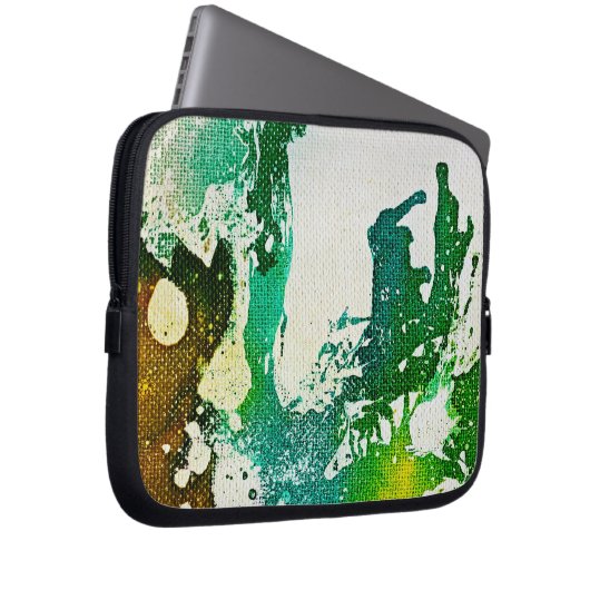 Polychromoptik #5 von Michael Moffa Laptopschutzhülle (Vorne Rechts)