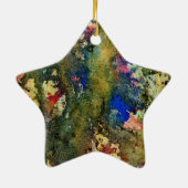 Polychromoptik #6 von Michael Moffa Keramik Ornament (Hinten)