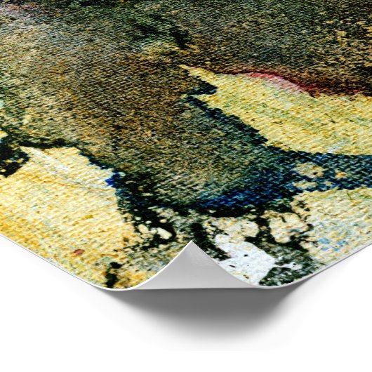 Polychromoptik #6 von Michael Moffa Poster (Ecke)