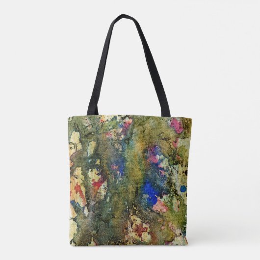 Polychromoptik #6 von Michael Moffa Tasche (Rückseite)