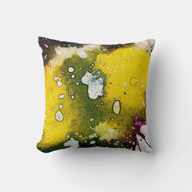 Polychromoptik #7 von Michael Moffa Kissen (Vorderseite)