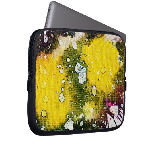 Polychromoptik #7 von Michael Moffa Laptopschutzhülle (Vorne Rechts)