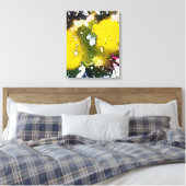 Polychromoptik #7 von Michael Moffa Leinwanddruck (Insitu (Schlafzimmer))