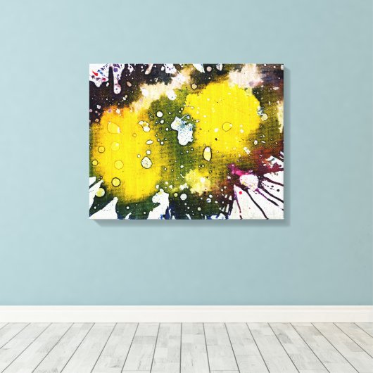 Polychromoptik #7 von Michael Moffa Leinwanddruck (Insitu (Holzboden))