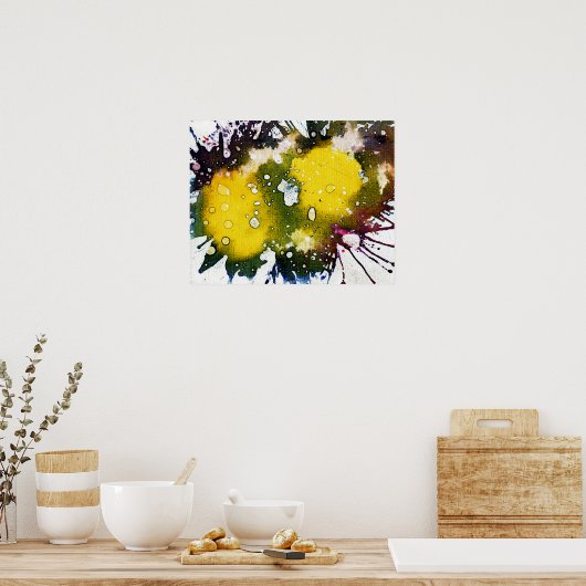 Polychromoptik #7 von Michael Moffa Poster (Küche)