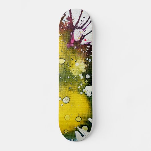 Polychromoptik #7 von Michael Moffa Skateboard (Vorderseite)