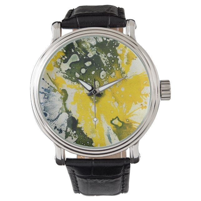 Polychromoptik #8 von Michael Moffa Armbanduhr (Vorderseite)