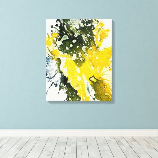 Polychromoptik #8 von Michael Moffa Leinwanddruck (Insitu (Holzboden))