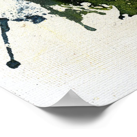 Polychromoptik #8 von Michael Moffa Poster (Ecke)