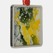 Polychromoptik #8 von Michael Moffa Silbernes Ornament (Rechts)