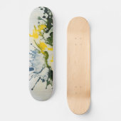 Polychromoptik #8 von Michael Moffa Skateboard (Vorderseite)