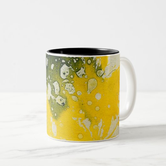 Polychromoptik #8 von Michael Moffa Zweifarbige Tasse (VorderseiteRechts)