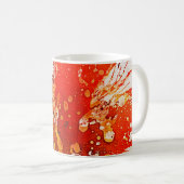 Polychromoptik #9 von Michael Moffa Kaffeetasse (VorderseiteRechts)