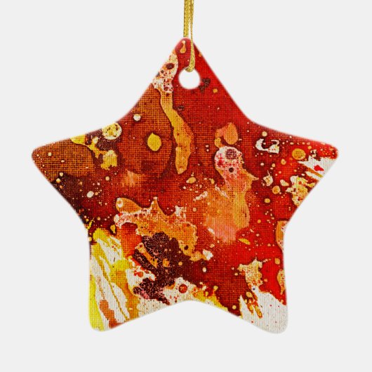 Polychromoptik #9 von Michael Moffa Keramik Ornament (Hinten)