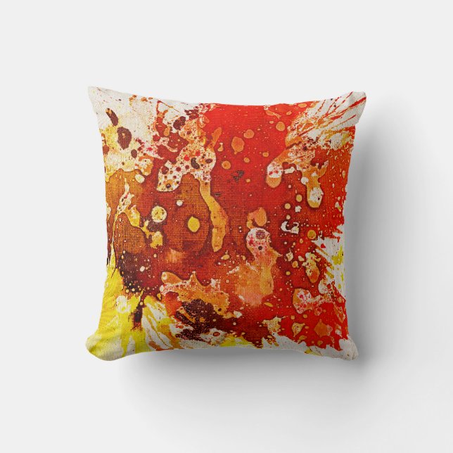 Polychromoptik #9 von Michael Moffa Kissen (Vorderseite)