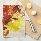 Polychromoptik #9 von Michael Moffa Küchentuch (Viertel Falte)