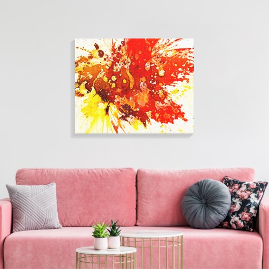 Polychromoptik #9 von Michael Moffa Leinwanddruck (Insitu (Wohnzimmer))