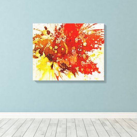 Polychromoptik #9 von Michael Moffa Leinwanddruck (Insitu (Holzboden))