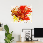 Polychromoptik #9 von Michael Moffa Poster (Heimbüro)