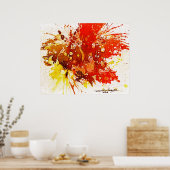 Polychromoptik #9 von Michael Moffa Poster (Küche)