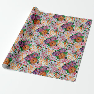 polycromatisch geschenkpapier