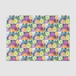 polycromatisch seidenpapier