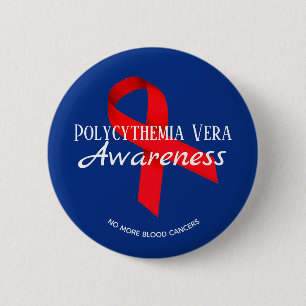 Polycythaemia vera-Bewusstseins-Knopf Button