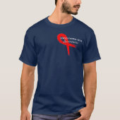 Polycythaemia vera-Bewusstseins-T-Shirt T-Shirt (Vorderseite)