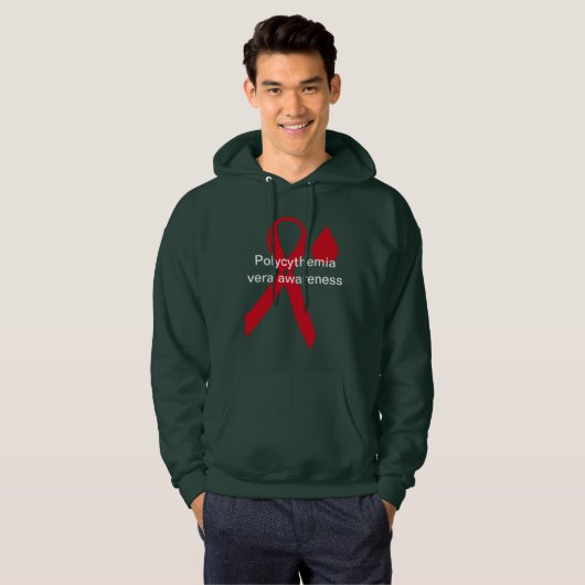 Polycythemia vera awareness hoodie (Vorne ganz)