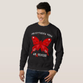 Polycythemia Vera Warrior 1 Sweatshirt (Vorne ganz)