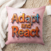 Polyester 50,8 cm x 50,8 cm anpassen und reagieren kissen (Decke)