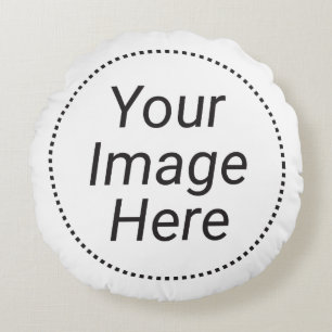 Polyester-Akzent-Kissen Rundes Kissen