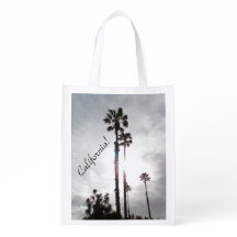 Polyester Bag - Palm Tree Silhouette