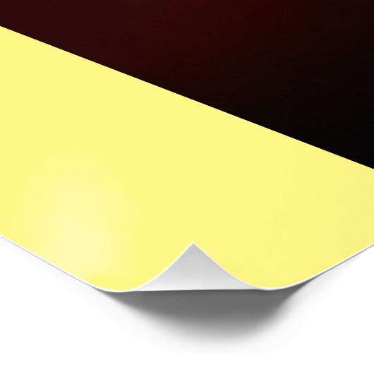 "Polyester Design: innovatives Fabric und Mode" Poster (Ecke)