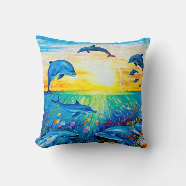 Polyester-Kissen Kissen (Vorderseite)