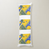 Polyester-Kissen mit benutzerdefinierter Bürste (  Seitenschläferkissen (Rückseite (Vertikal))