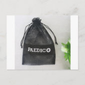 Polyester Mesh Bag, Mesh Drawstring Bag, Net Bag Postkarte (Vorderseite)