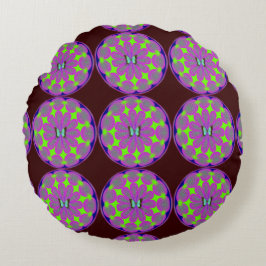 Polyester-Rundwurfkissen mit benutzerdefinierter B Rundes Kissen