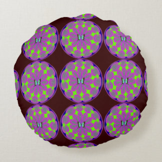 Polyester-Rundwurfkissen mit benutzerdefinierter B Rundes Kissen