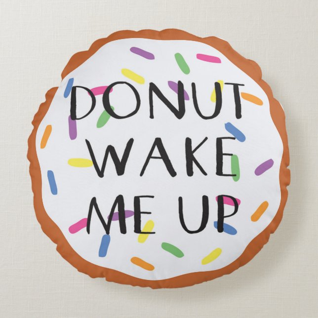 Polyester-Rundwurfkissen mit benutzerdefinierter B Rundes Kissen (Vorderseite)