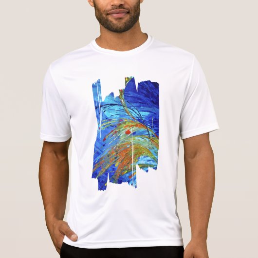 Polyester-T-Shirt T-Shirt (Vorderseite)