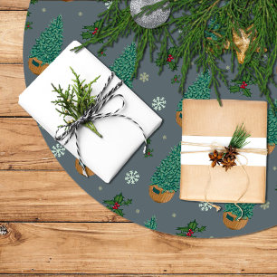  POLYESTER WEIHNACHTSBAUMDECKE